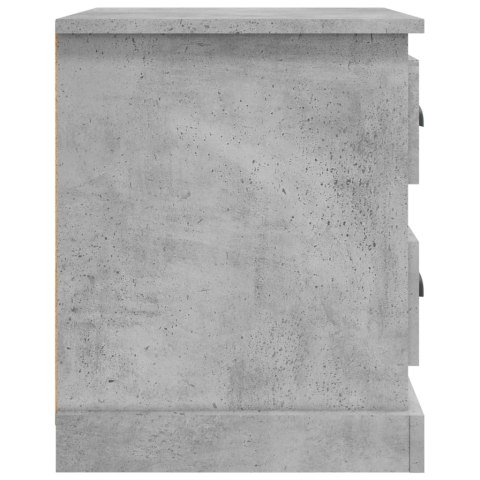 Szafka nocna, szarość betonu, 39x39x47,5 cm Szafka nocna, szarość betonu, 39x39x47,5 cm