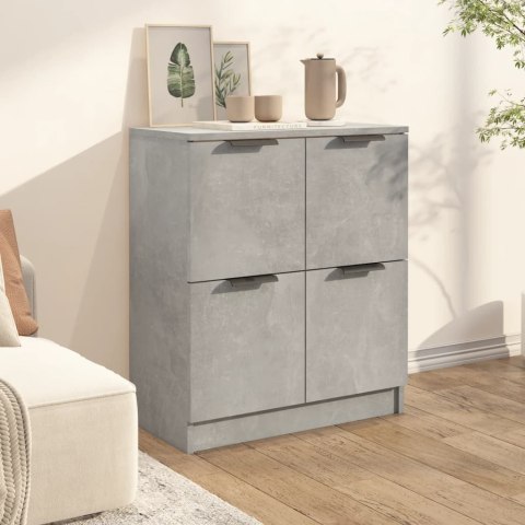 Komoda, szarość betonu, 60x30x70 cm, materiał drewnopochodny Komoda, szarość betonu, 60x30x70 cm, materiał drewnopochodny