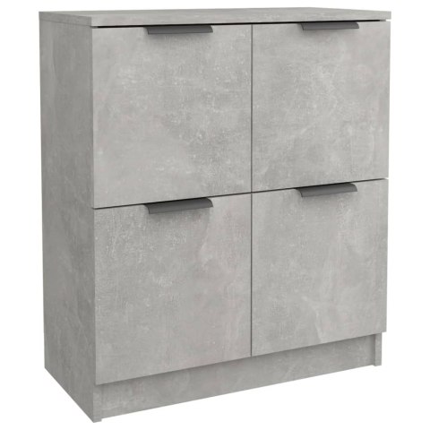 Komody, 2 szt., szarość betonu, 60x30x70 cm Komody, 2 szt., szarość betonu, 60x30x70 cm