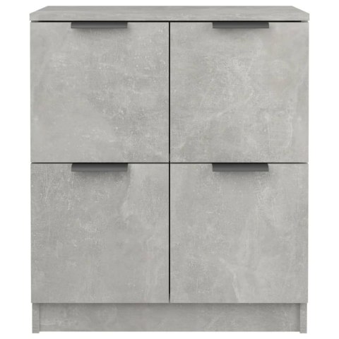 Komody, 2 szt., szarość betonu, 60x30x70 cm Komody, 2 szt., szarość betonu, 60x30x70 cm