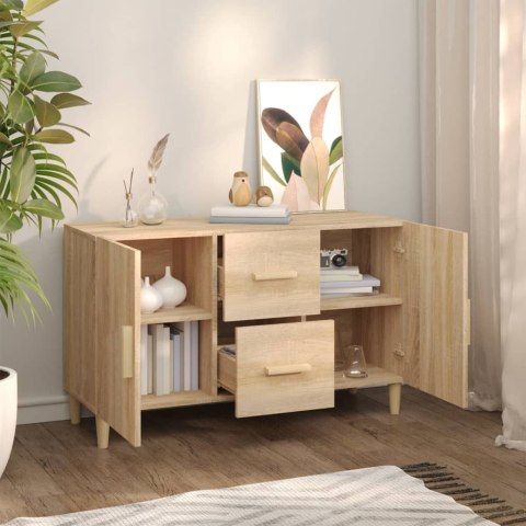 Komoda, dąb sonoma, 100x36x60 cm, materiał drewnopochodny Komoda, dąb sonoma, 100x36x60 cm, materiał drewnopochodny