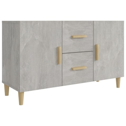 Komoda, szarość betonu, 100x36x60 cm, materiał drewnopochodny Komoda, szarość betonu, 100x36x60 cm, materiał drewnopochodny