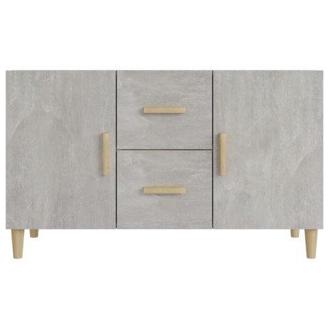 Komoda, szarość betonu, 100x36x60 cm, materiał drewnopochodny Komoda, szarość betonu, 100x36x60 cm, materiał drewnopochodny