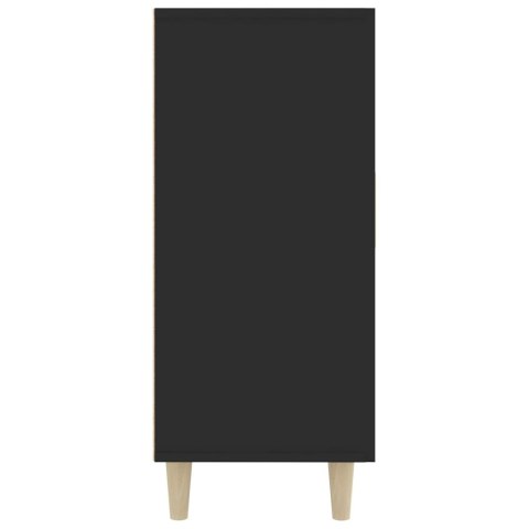 Szafka, czarna, 90x34x80 cm, materiał drewnopochodny Szafka, czarna, 90x34x80 cm, materiał drewnopochodny