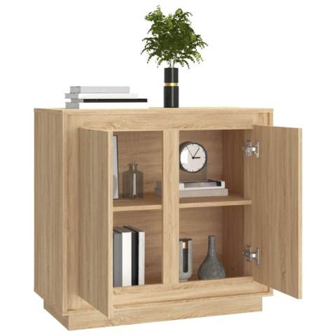 Szafka, dąb sonoma, 80x34x75 cm, materiał drewnopochodny Szafka, dąb sonoma, 80x34x75 cm, materiał drewnopochodny