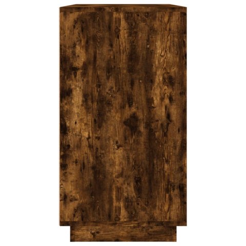 Szafka, przydymiony dąb, 80x34x75 cm, materiał drewnopochodny Szafka, przydymiony dąb, 80x34x75 cm, materiał drewnopochodny