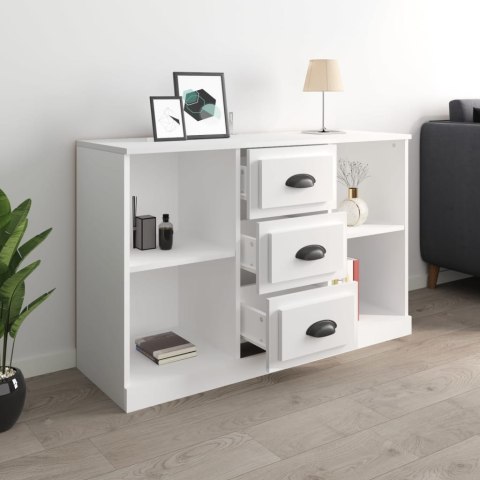 Szafka, biała, 104,5x35,5x67,5 cm, materiał drewnopochodny Szafka, biała, 104,5x35,5x67,5 cm, materiał drewnopochodny