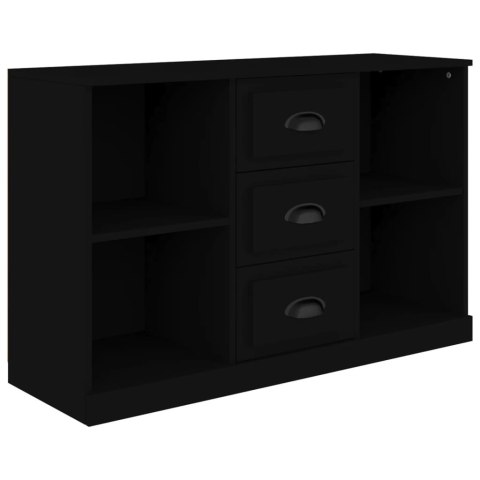 Szafka, czarna, 104,5x35,5x67,5 cm, materiał drewnopochodny Szafka, czarna, 104,5x35,5x67,5 cm, materiał drewnopochodny