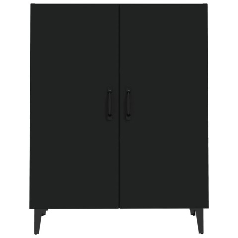 Szafka, czarna, 70x34x90 cm, materiał drewnopochodny Szafka, czarna, 70x34x90 cm, materiał drewnopochodny