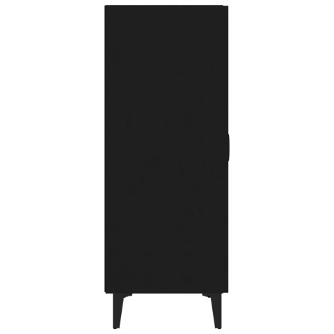 Szafka, czarna, 70x34x90 cm, materiał drewnopochodny Szafka, czarna, 70x34x90 cm, materiał drewnopochodny