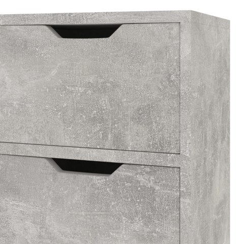 Szafka, szarość betonu, 90x30x72 cm, płyta wiórowa Szafka, szarość betonu, 90x30x72 cm, płyta wiórowa