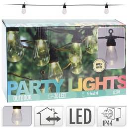 ProGarden Ogrodowe oświetlenie imprezowe, sznur 20 lampek LED, 12 V
