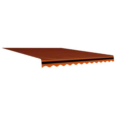 Tkanina do markizy, pomarańczowo-brązowa, 300 x 250 cm Tkanina do markizy, pomarańczowo-brązowa, 300 x 250 cm