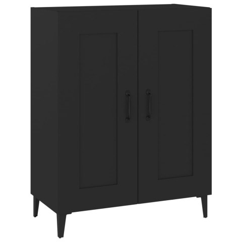 Szafka, czarna, 69,5x34x90 cm, materiał drewnopochodny Szafka, czarna, 69,5x34x90 cm, materiał drewnopochodny