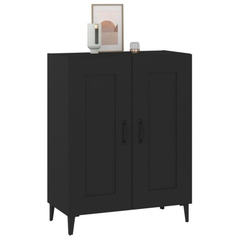 Szafka, czarna, 69,5x34x90 cm, materiał drewnopochodny Szafka, czarna, 69,5x34x90 cm, materiał drewnopochodny