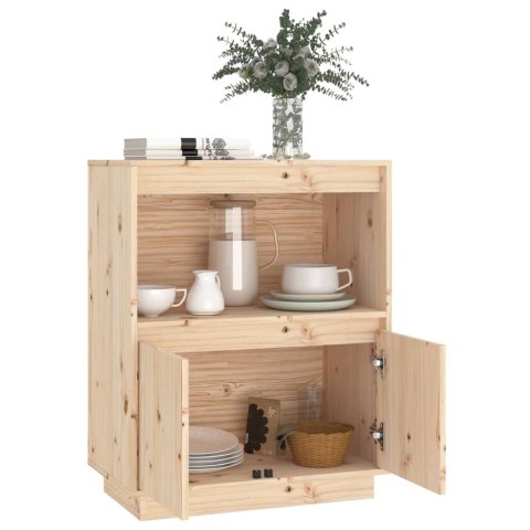 Szafka, 60 x 34 x 75 cm, lite drewno sosnowe Szafka, 60 x 34 x 75 cm, lite drewno sosnowe