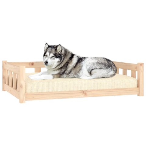 Legowisko dla psa, 105,5x75,5x28 cm, drewno sosnowe Legowisko dla psa, 105,5x75,5x28 cm, drewno sosnowe