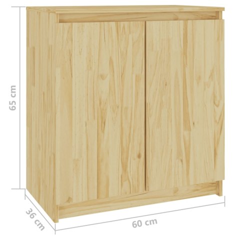 Szafka, 60x36x65 cm, lite drewno sosnowe Szafka, 60x36x65 cm, lite drewno sosnowe