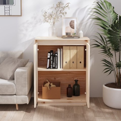 Szafka, 60x34x75 cm, lite drewno sosnowe Szafka, 60x34x75 cm, lite drewno sosnowe