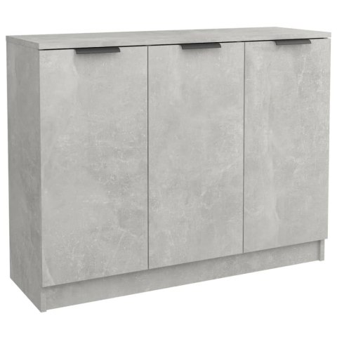 Komoda, szarość betonu, 90,5x30x70 cm, materiał drewnopochodny Komoda, szarość betonu, 90,5x30x70 cm, materiał drewnopochodny