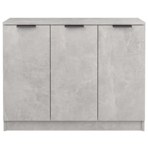 Komoda, szarość betonu, 90,5x30x70 cm, materiał drewnopochodny Komoda, szarość betonu, 90,5x30x70 cm, materiał drewnopochodny