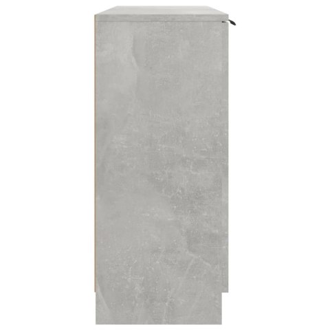 Komoda, szarość betonu, 90,5x30x70 cm, materiał drewnopochodny Komoda, szarość betonu, 90,5x30x70 cm, materiał drewnopochodny