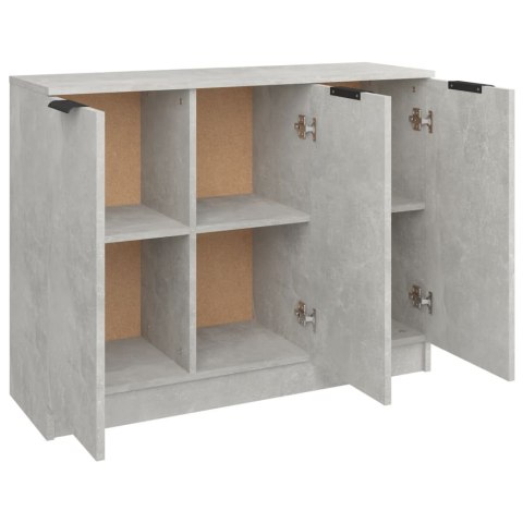 Komoda, szarość betonu, 90,5x30x70 cm, materiał drewnopochodny Komoda, szarość betonu, 90,5x30x70 cm, materiał drewnopochodny