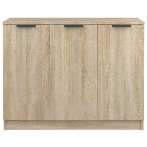 Komoda, dąb sonoma, 90,5x30x70 cm, materiał drewnopochodny Komoda, dąb sonoma, 90,5x30x70 cm, materiał drewnopochodny