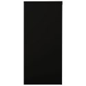  Szafka z drzwiczkami przesuwnymi, czarna, 90x40x90 cm, stalowa
