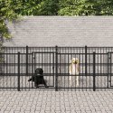  Kojec zewnętrzny dla psa, stalowy, 11,26 m²