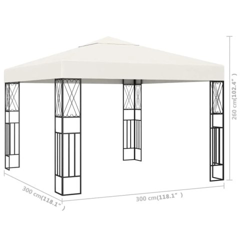 Altana, 3 x 3 m, kremowa, tkanina Altana, 3 x 3 m, kremowa, tkanina