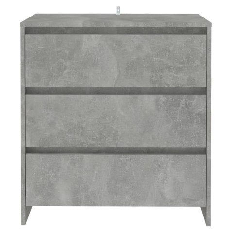 Komoda, szarośc betonu, 70 x 41 x 75 cm, płyta wiórowa Komoda, szarośc betonu, 70 x 41 x 75 cm, płyta wiórowa