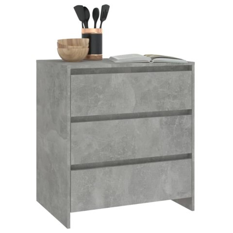 Komoda, szarośc betonu, 70 x 41 x 75 cm, płyta wiórowa Komoda, szarośc betonu, 70 x 41 x 75 cm, płyta wiórowa