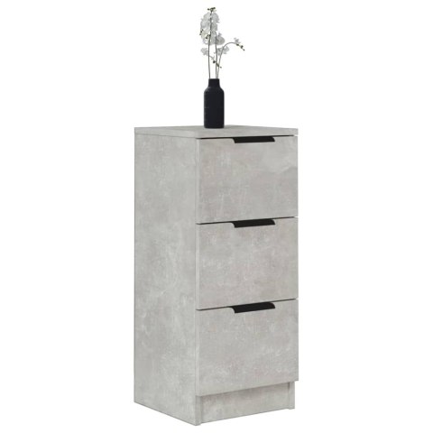 Szafki, 2 szt., szarość betonu, 30x30x70 cm Szafki, 2 szt., szarość betonu, 30x30x70 cm