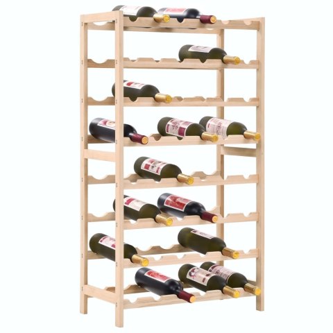 Stojak na wino z drewna cedrowego, 57,5 x 28 x 102 cm Stojak na wino z drewna cedrowego, 57,5 x 28 x 102 cm
