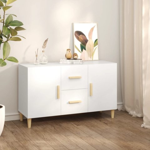Komoda, biała, 100x36x60 cm, materiał drewnopochodny Komoda, biała, 100x36x60 cm, materiał drewnopochodny