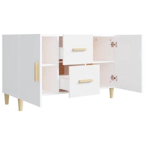 Komoda, biała, 100x36x60 cm, materiał drewnopochodny Komoda, biała, 100x36x60 cm, materiał drewnopochodny