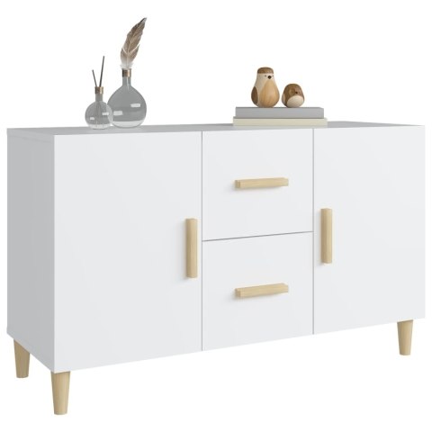 Komoda, biała, 100x36x60 cm, materiał drewnopochodny Komoda, biała, 100x36x60 cm, materiał drewnopochodny