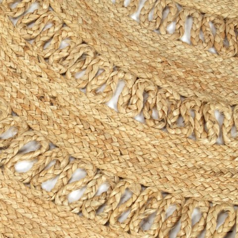 Dywan ręcznie wypleciony z juty, 90 cm Dywan ręcznie wypleciony z juty, 90 cm