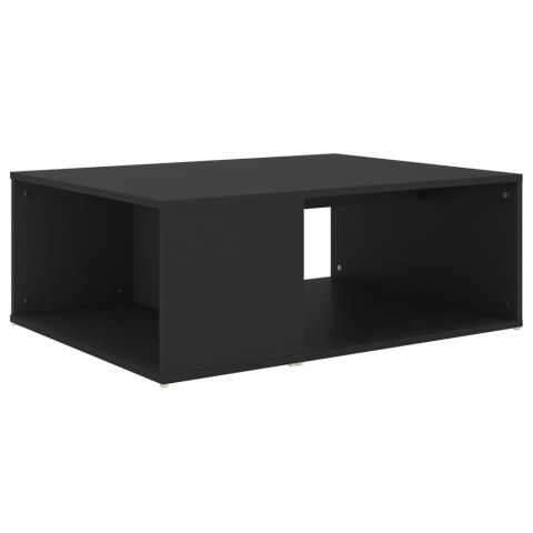 Stolik kawowy, czarny, 90x67x33 cm, płyta wiórowa Stolik kawowy, czarny, 90x67x33 cm, płyta wiórowa