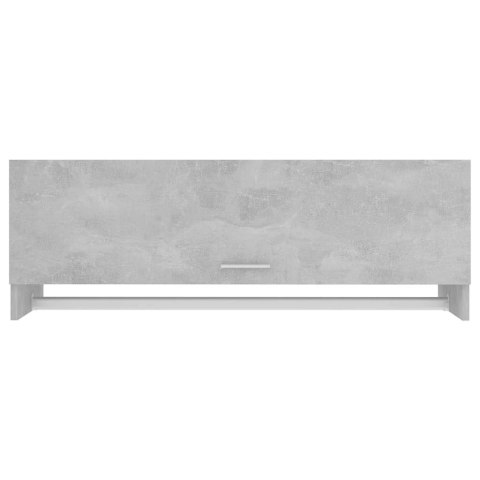 Szafka, szarość betonu, 100x32,5x35 cm, płyta wiórowa Szafka, szarość betonu, 100x32,5x35 cm, płyta wiórowa