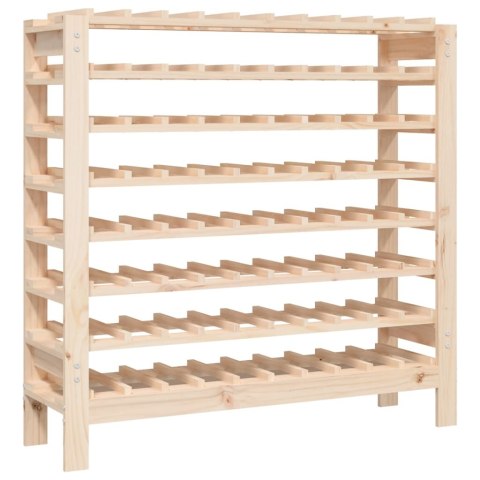 Stojak na wino, 109,5x30x107,5 cm, lite drewno sosnowe Stojak na wino, 109,5x30x107,5 cm, lite drewno sosnowe