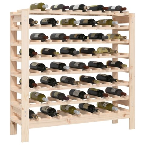 Stojak na wino, 109,5x30x107,5 cm, lite drewno sosnowe Stojak na wino, 109,5x30x107,5 cm, lite drewno sosnowe