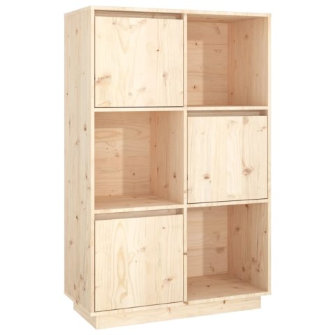 Wysoka szafka, 74x35x117 cm, lite drewno sosnowe Wysoka szafka, 74x35x117 cm, lite drewno sosnowe