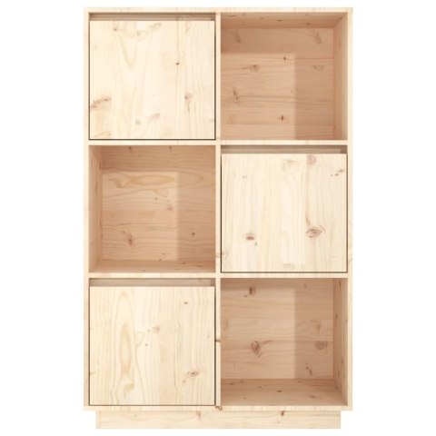 Wysoka szafka, 74x35x117 cm, lite drewno sosnowe Wysoka szafka, 74x35x117 cm, lite drewno sosnowe