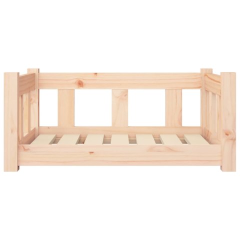 Legowisko dla psa, 65,5x50,5x28 cm, lite drewno sosnowe Legowisko dla psa, 65,5x50,5x28 cm, lite drewno sosnowe