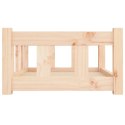  Legowisko dla psa, 65,5x50,5x28 cm, lite drewno sosnowe