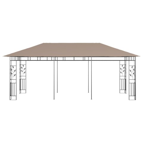 Altana ogrodowa z moskitierą, 6x3x2,73 m, kolor taupe, 180 g/m² Altana ogrodowa z moskitierą, 6x3x2,73 m, kolor taupe, 180 g/m²