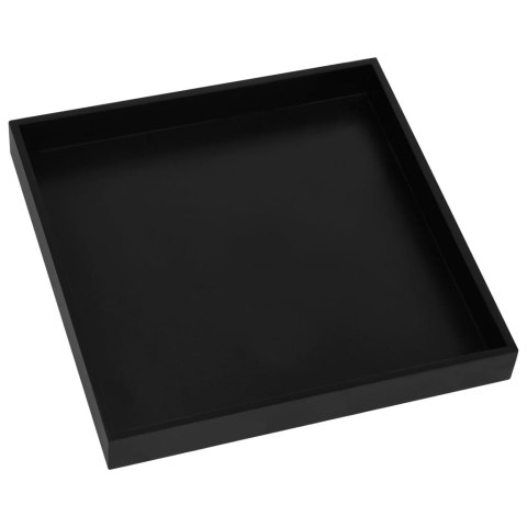 Stolik boczny, kolor czarny i złoty, 38x38x38,5 cm, MDF Stolik boczny, kolor czarny i złoty, 38x38x38,5 cm, MDF