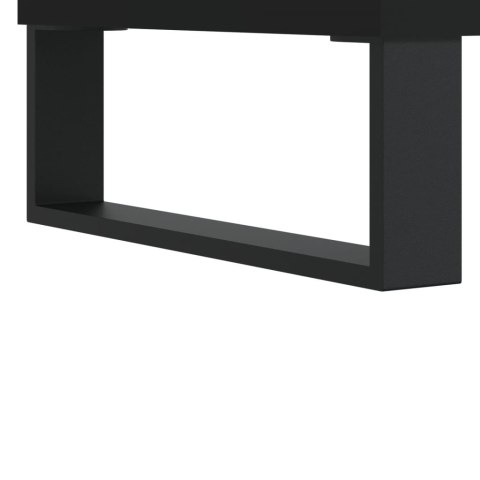 Szafki nocne, 2 szt., czarne, 40x30x50 cm Szafki nocne, 2 szt., czarne, 40x30x50 cm